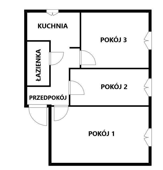 3 pokoje, WYSOKI PARTER, 51,6 m2, Wyspiańskiego 15 - zdjęcie 14