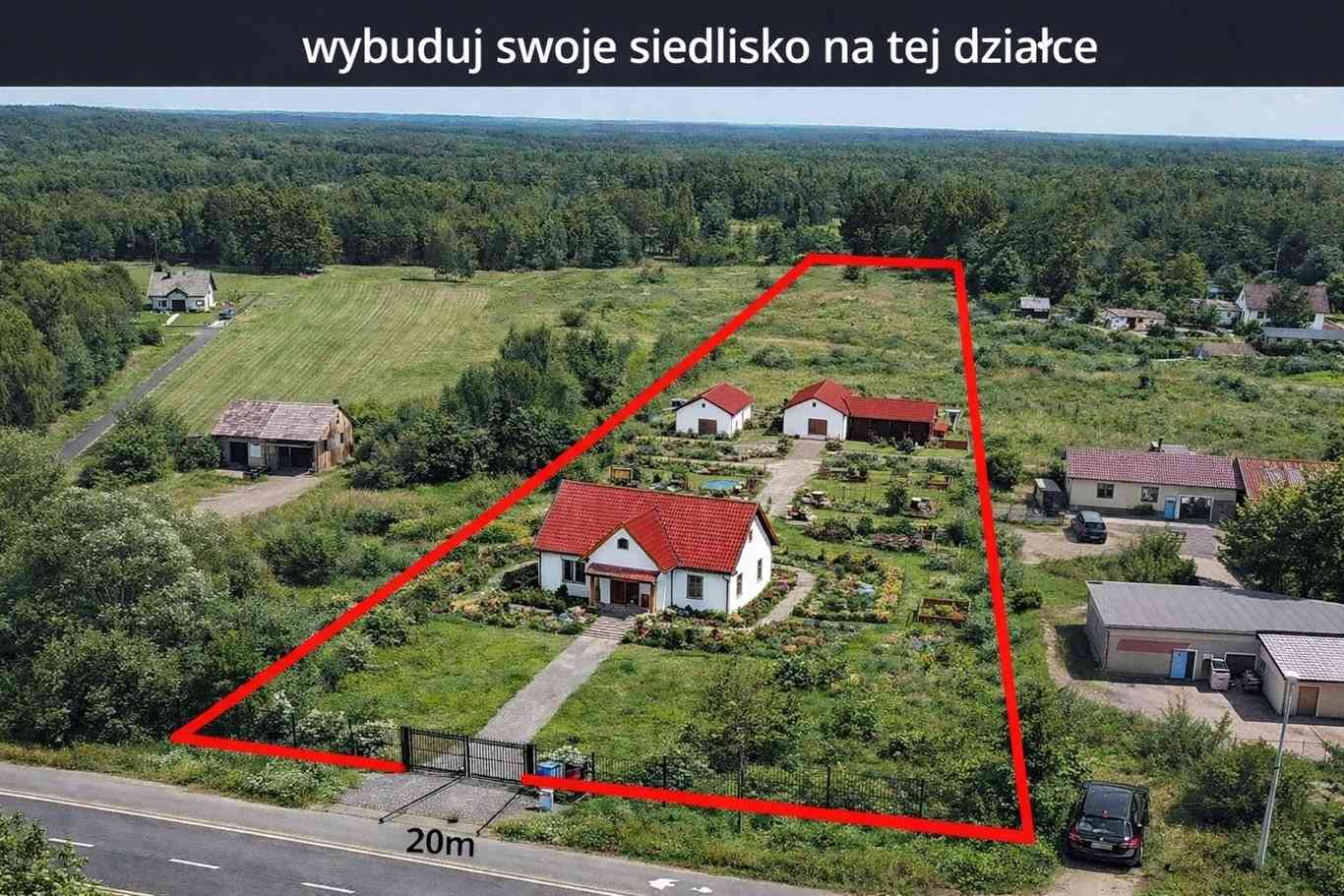 Hutki k/Konopisk działka rolno budowlna-sprzedaż