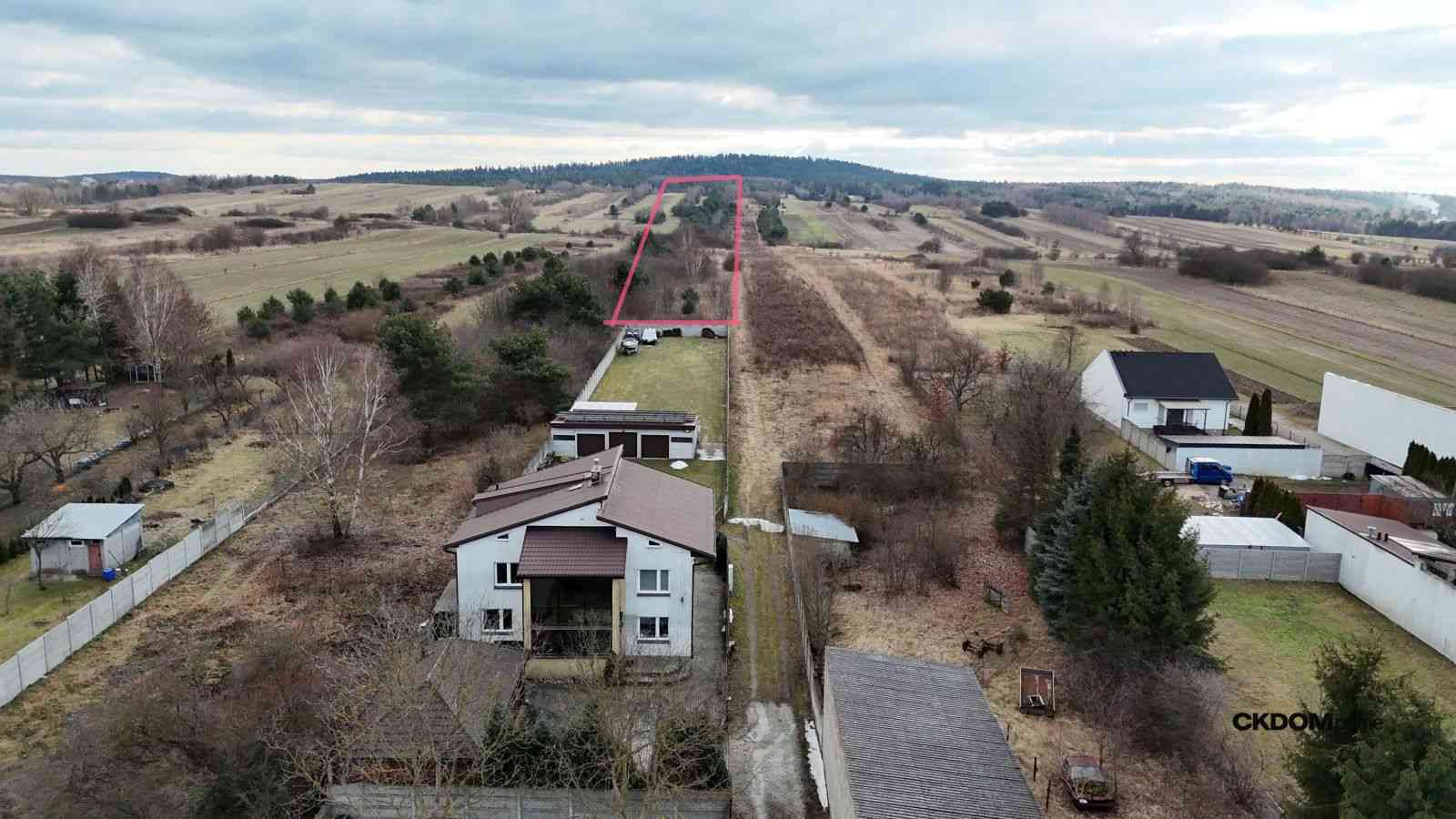 Radlin 4,1 ha działka inwestycyjna z domem - zdjęcie 2