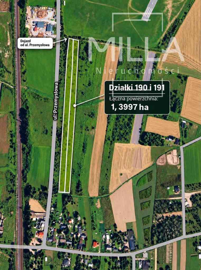 🏢 DZIAŁKA USŁUGOWA 13 997 m² | PIOTRKÓW TRYB. | ok. ul. Przemysłowej