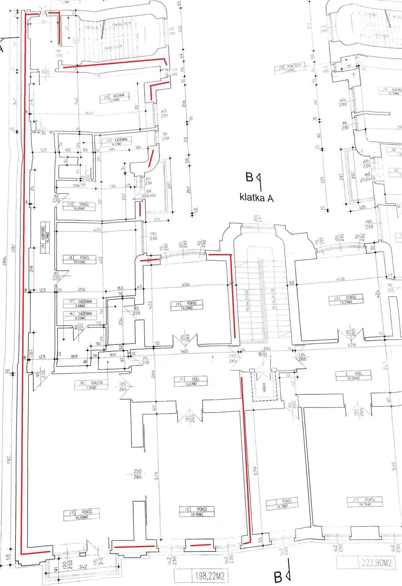 Na sprzedaż mieszkanie o pow. 198 m² w secesyjnej kamienicy z windą - zdjęcie 8