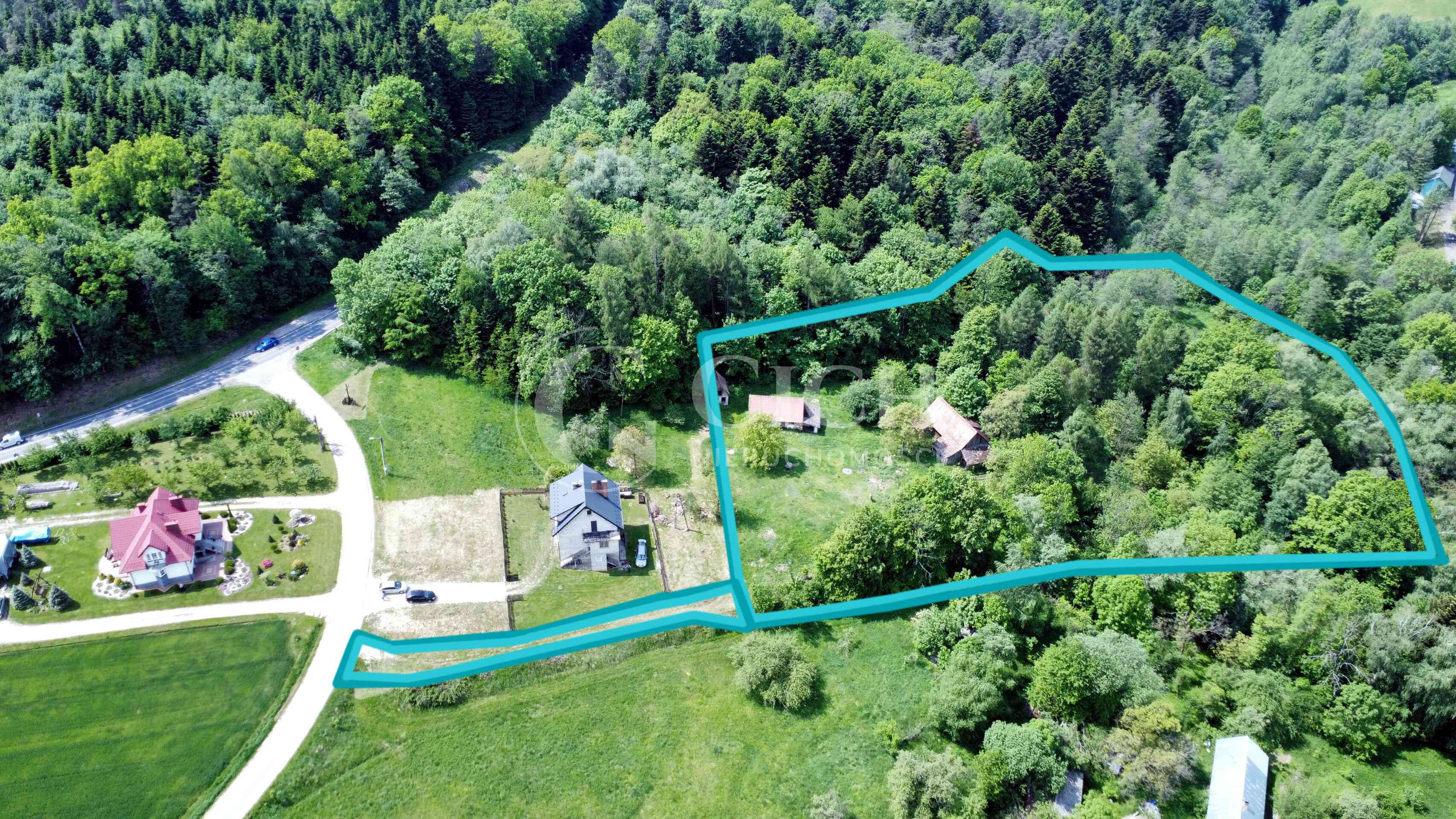 Działka budowlano-leśna 0,8445 ha | Łękawka gm. Tarnów - zdjęcie 2