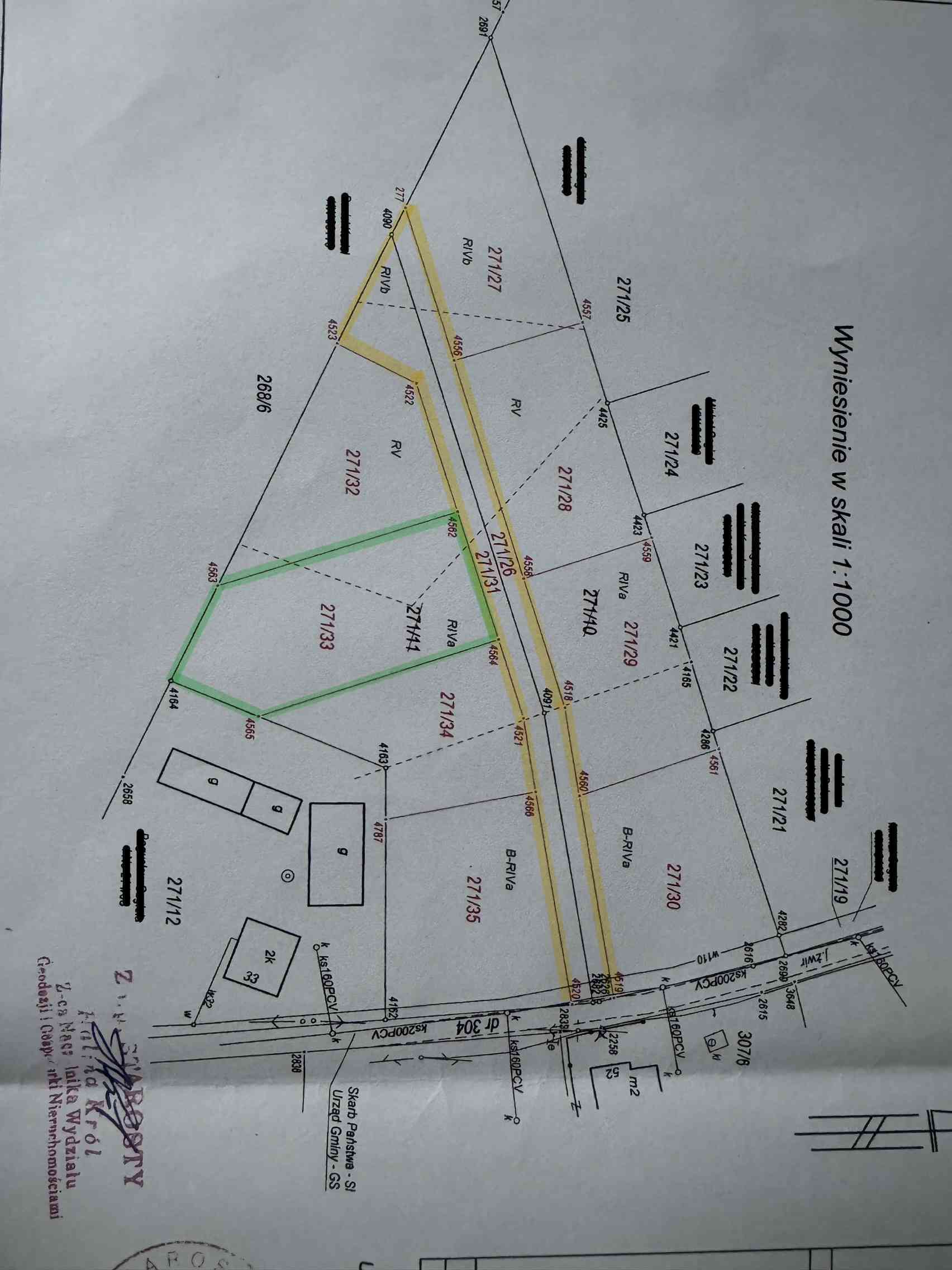 Działka budowlana 1318m2- Brynica gm. Piekoszów - zdjęcie 2