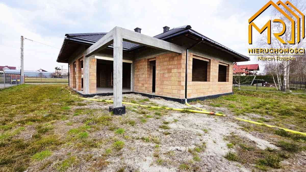 Dom w stanie surowym otwartym – Pogórska Wola - zdjęcie 2