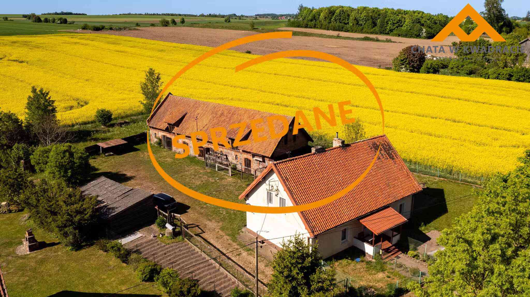 Dom z przepiękną, dużą działką!