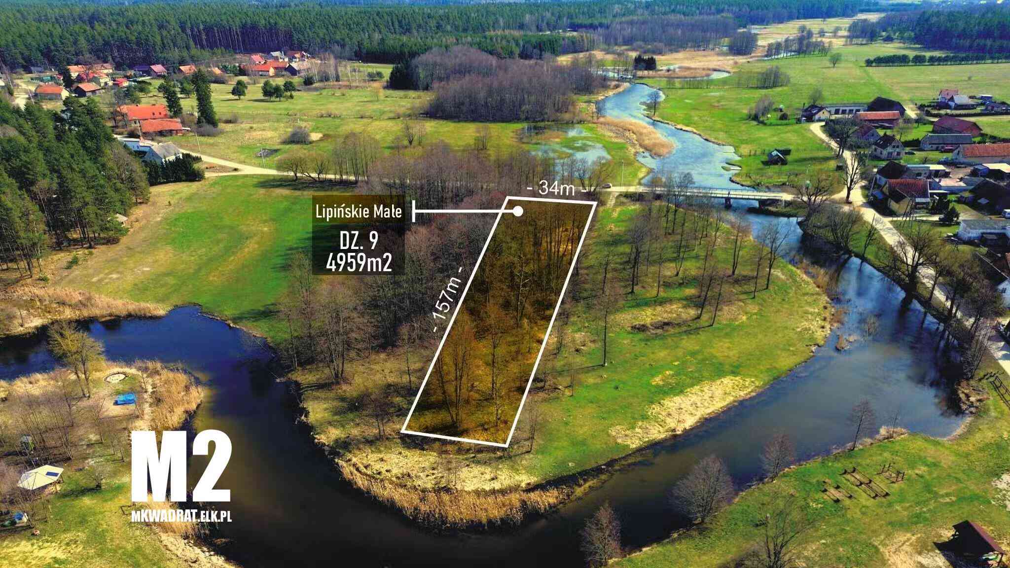 Działka rolna z linią brzegową rzeki Ełk - zdjęcie 5