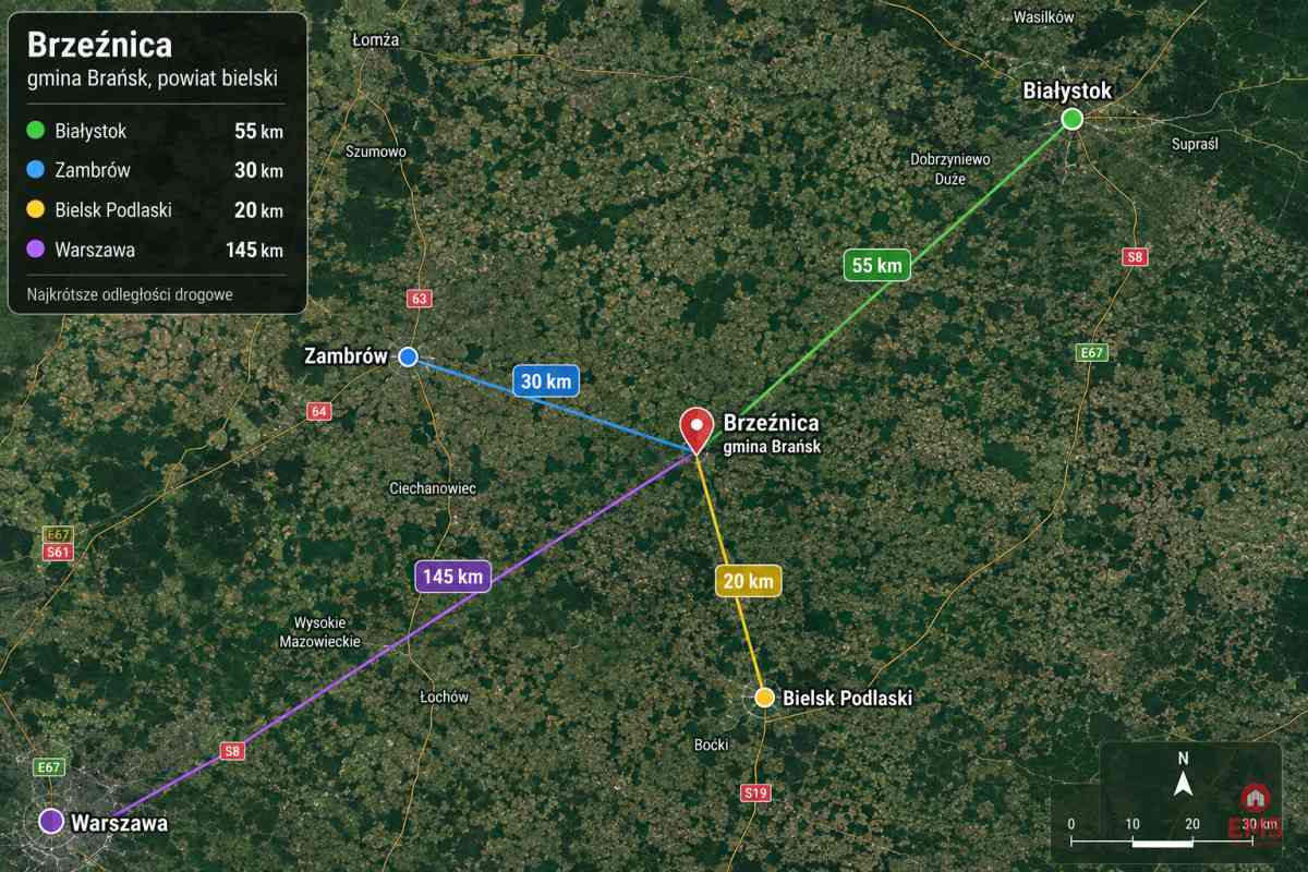 Siedlisko 0,6 ha, gm. Brańsk - zdjęcie 16