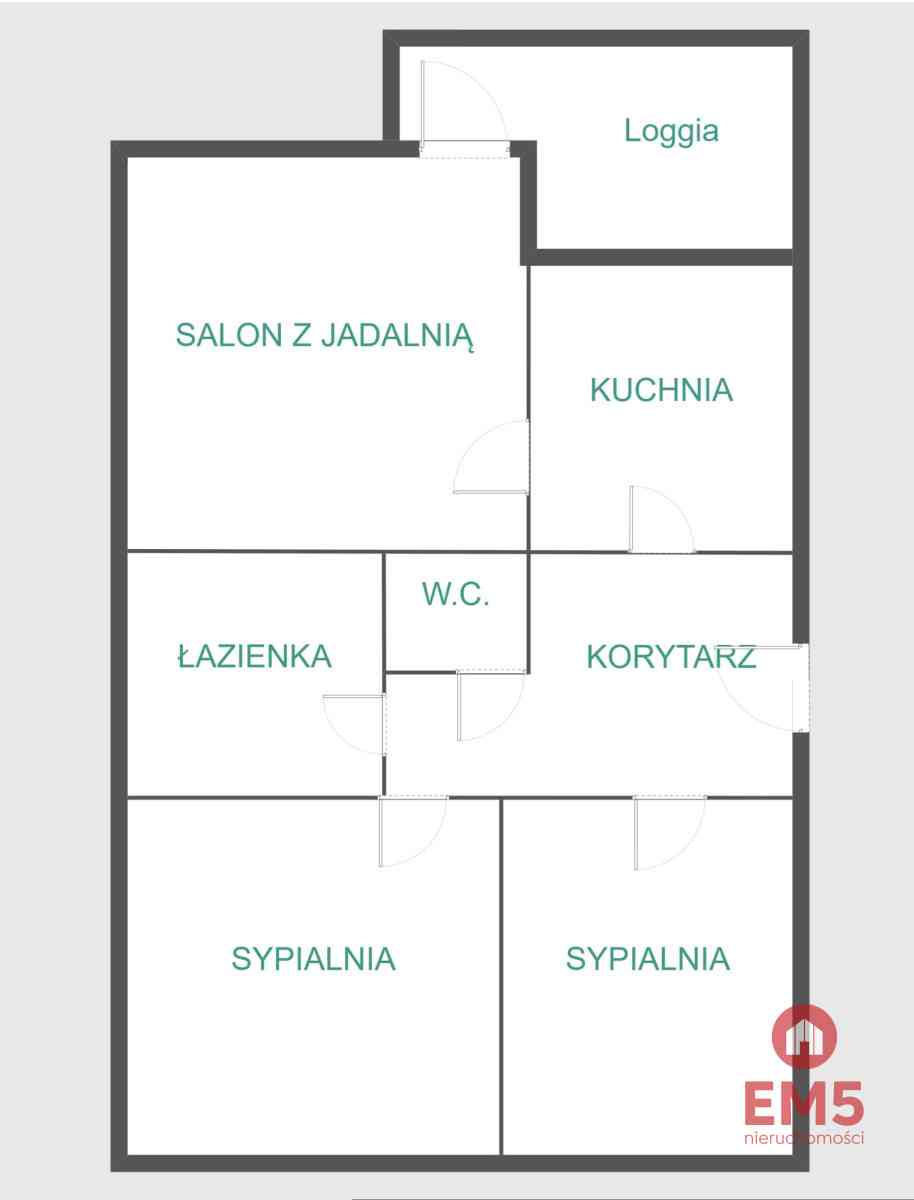 3 pokojowe mieszkanie Nowe Miasto, garaż - zdjęcie 9