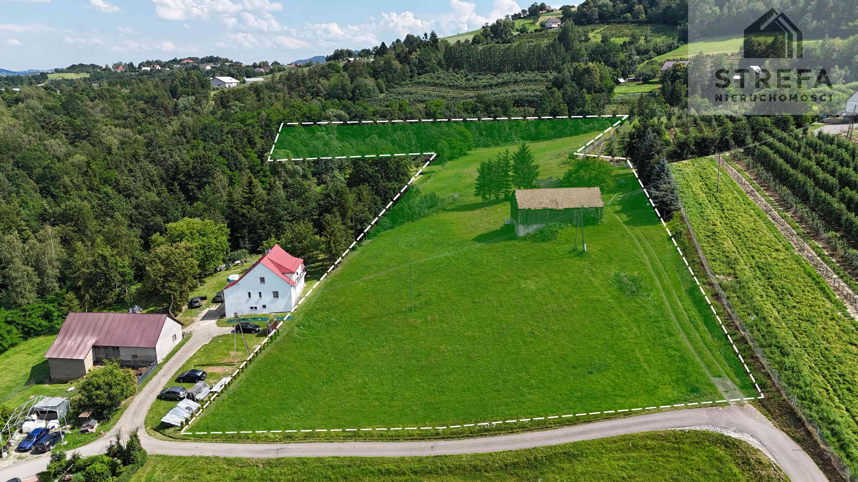 Wyjątkowa działka rolna z możliwością zabudowy zagrodowej, -2,2263 ha, Bilsko gmina Łososina Dolna - zdjęcie 2