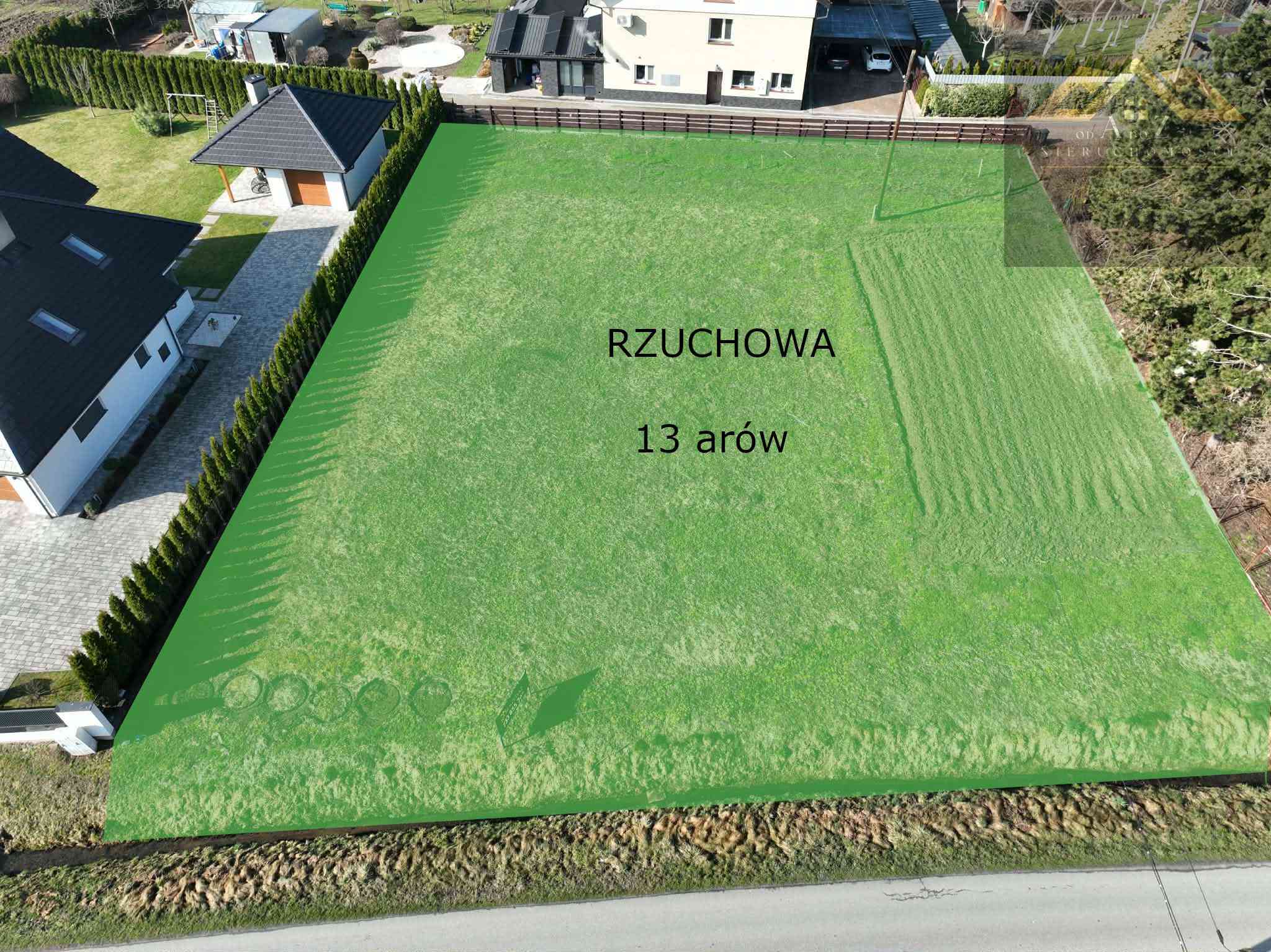 Rzuchowa 13 ar budowlana ekstra lokalizacja super układ