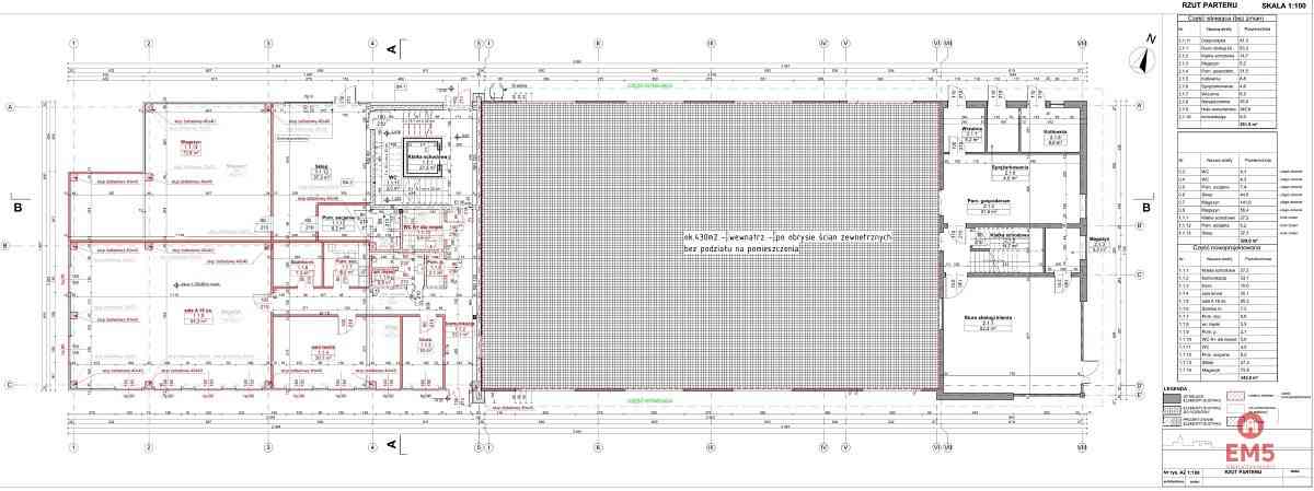 Budynek 1400 m2. Szkoła, fitness, gabinety - zdjęcie 12