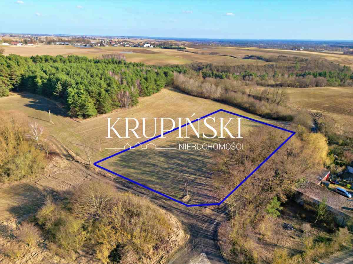 Urokliwa działka w otoczeniu natury, wydane WZ