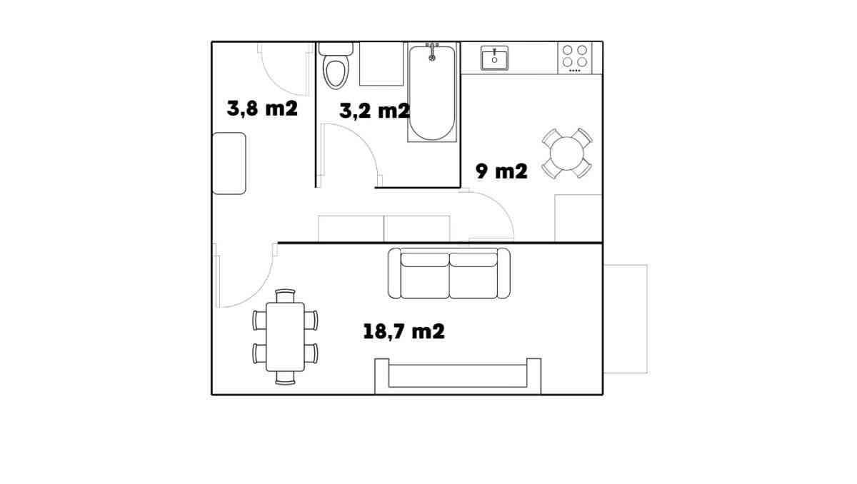Osobna kuchnia | Odświeżone | Umeblowane | Balkon - zdjęcie 3