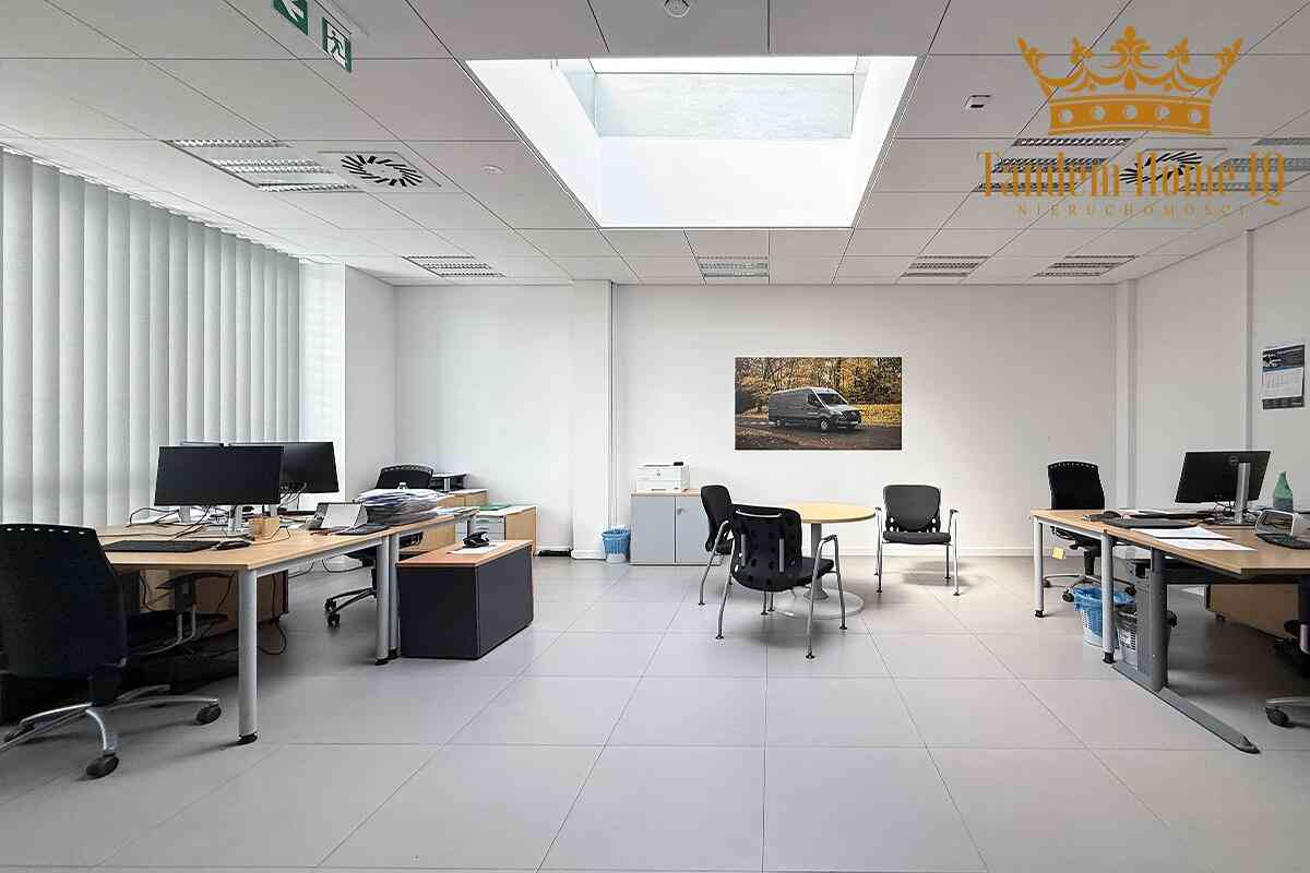 Na wynajem magazyn 430m2, biuro 180m2 w kompleksie biznesowym Włochy - zdjęcie 5