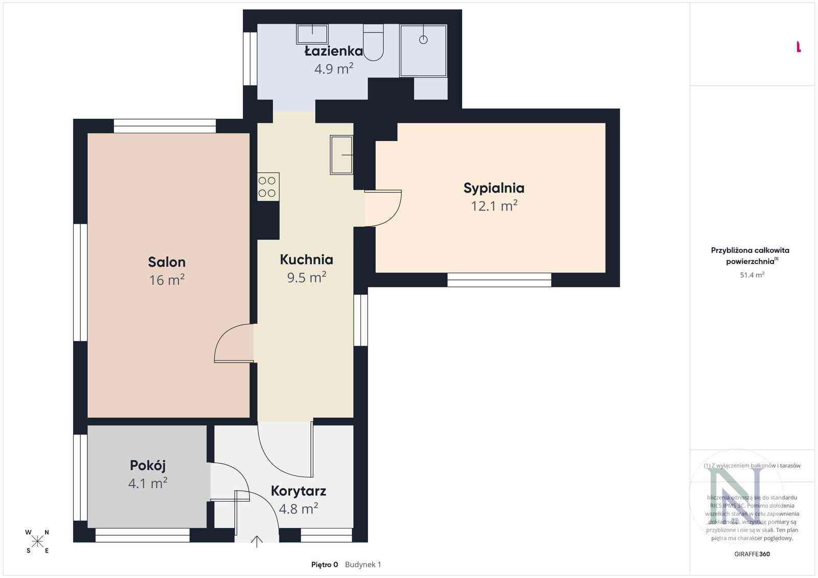 Działka budowlana 1025 m² Możliwość podziału działki - zdjęcie 5