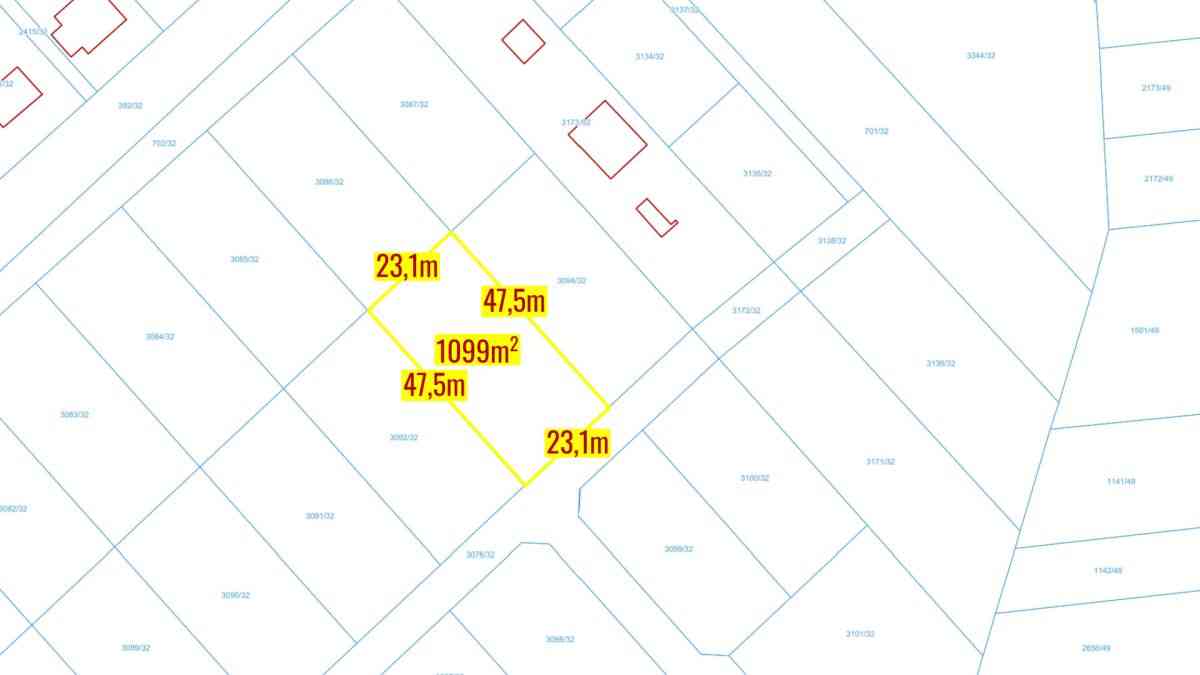 Działka budowlana Koszęcin ul. Słowików 1099m2 - zdjęcie 22