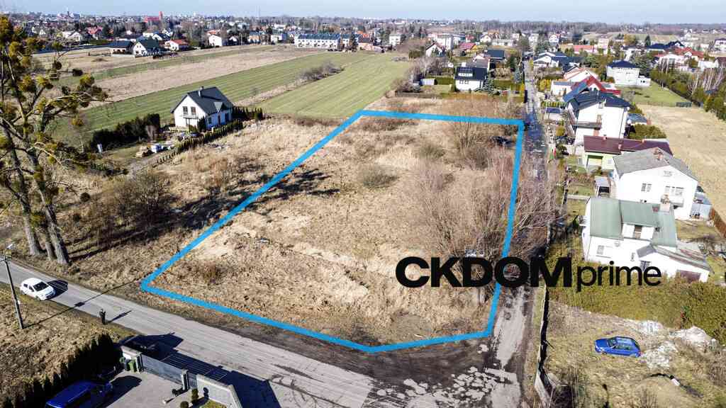 Działka 4520 m² WZ, projekt domu, Radom Janiszpol