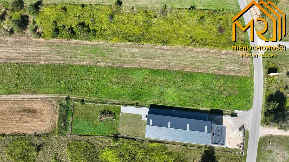 Działka usługowo-produkcyjna 3462 m² – przy granic - zdjęcie 3