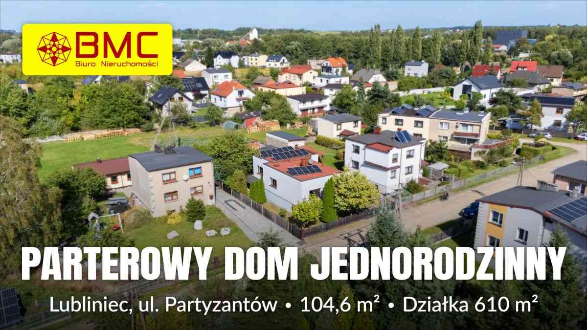 Parterowy dom jednorodzinny Lubliniec 105m2