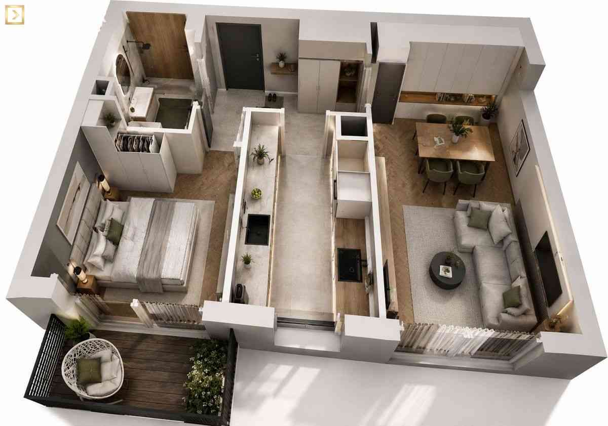 Przestronne 2 pokoje | Osobna kuchnia | Balkon | G - zdjęcie 11