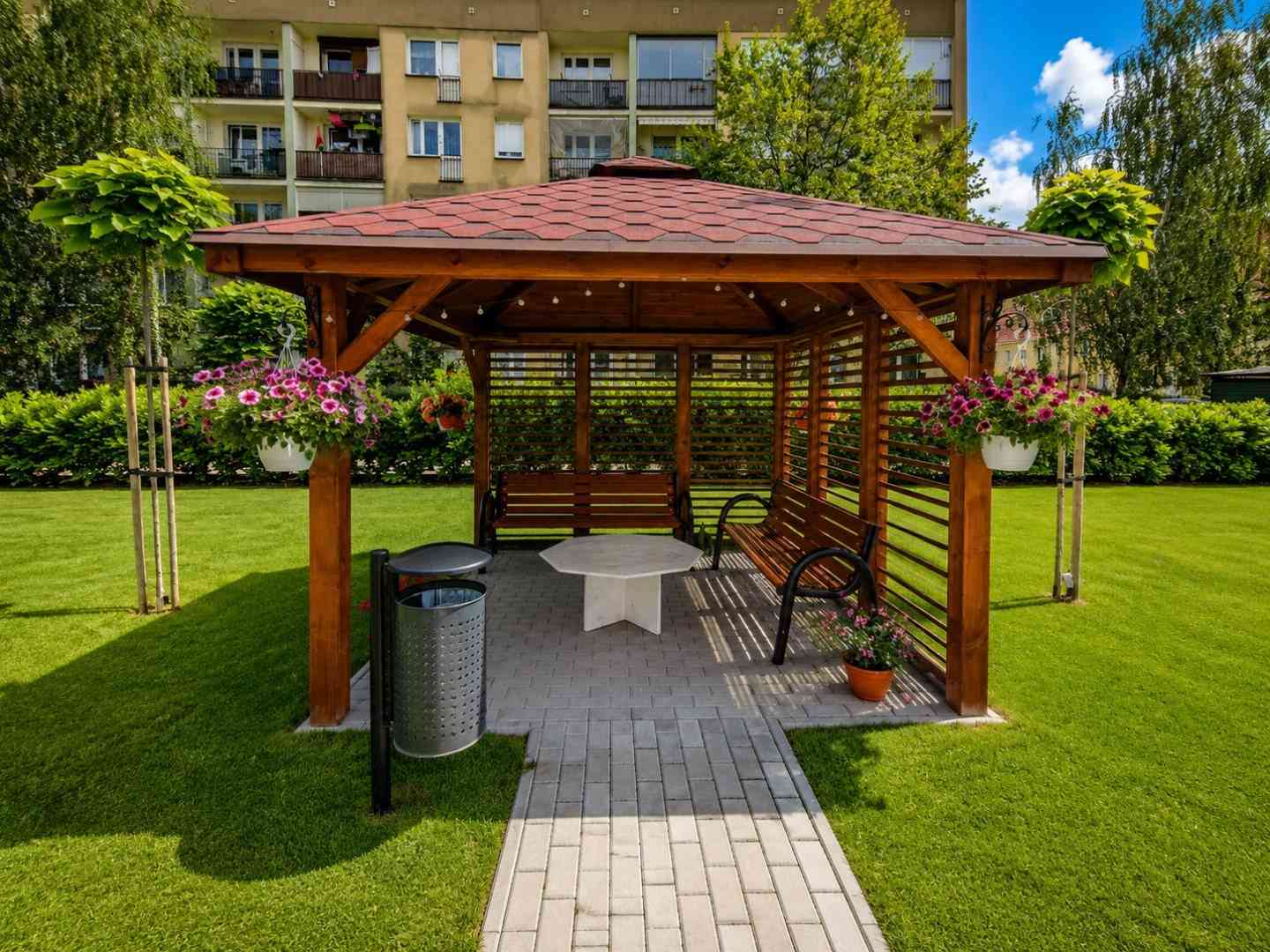 Piękny ogród, balkon, Pogorzelec - zdjęcie 2