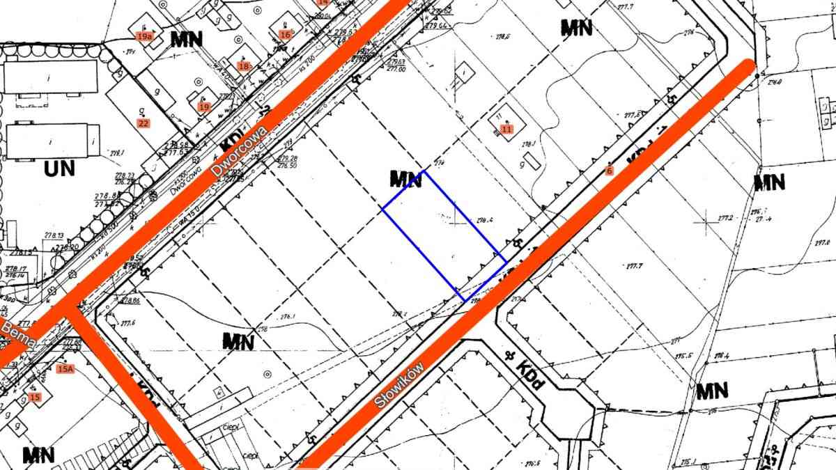 Działka budowlana Koszęcin ul. Słowików 1099m2 - zdjęcie 19