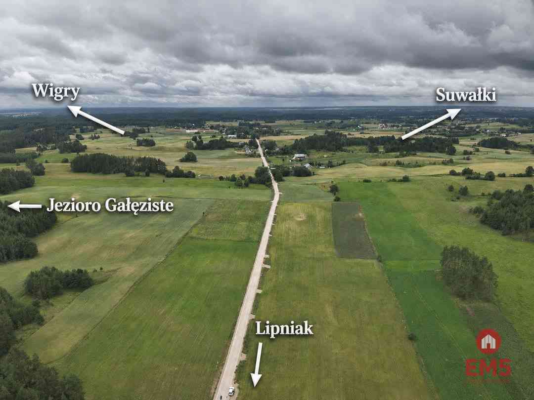 Działka 3000 m² blisko jezior i natury – Lipniak, gmina Suwałki - zdjęcie 3