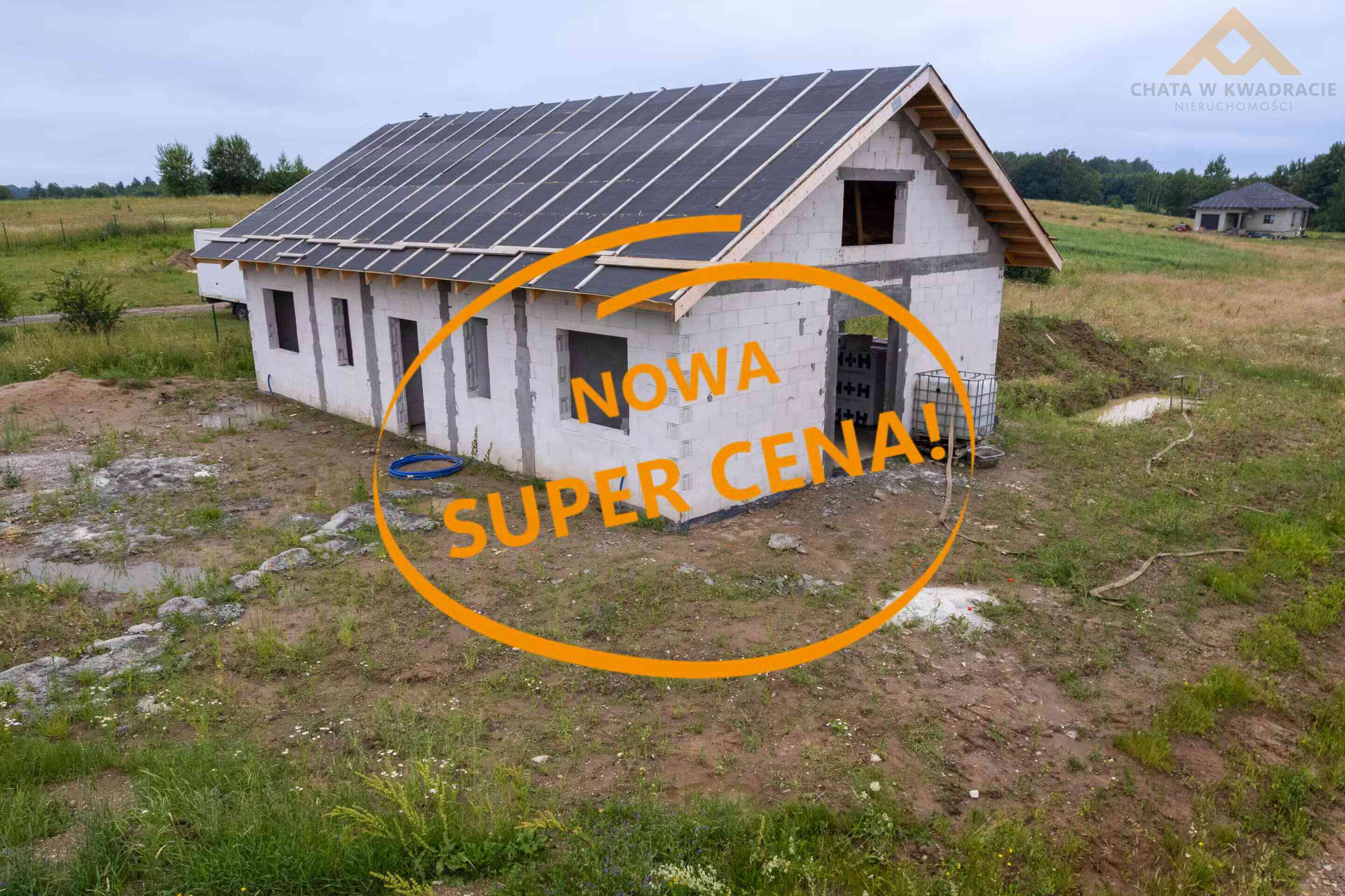 Nowy dom 114 m² na dużej działce Podleśna – świetny dojazd do Olsztyna!