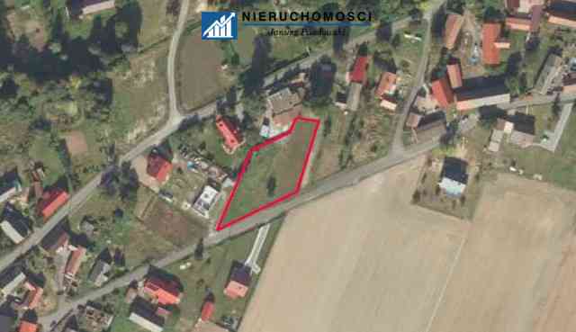 Działka budowlana 1656 m2 | Koźlice gm. Gaworzyce