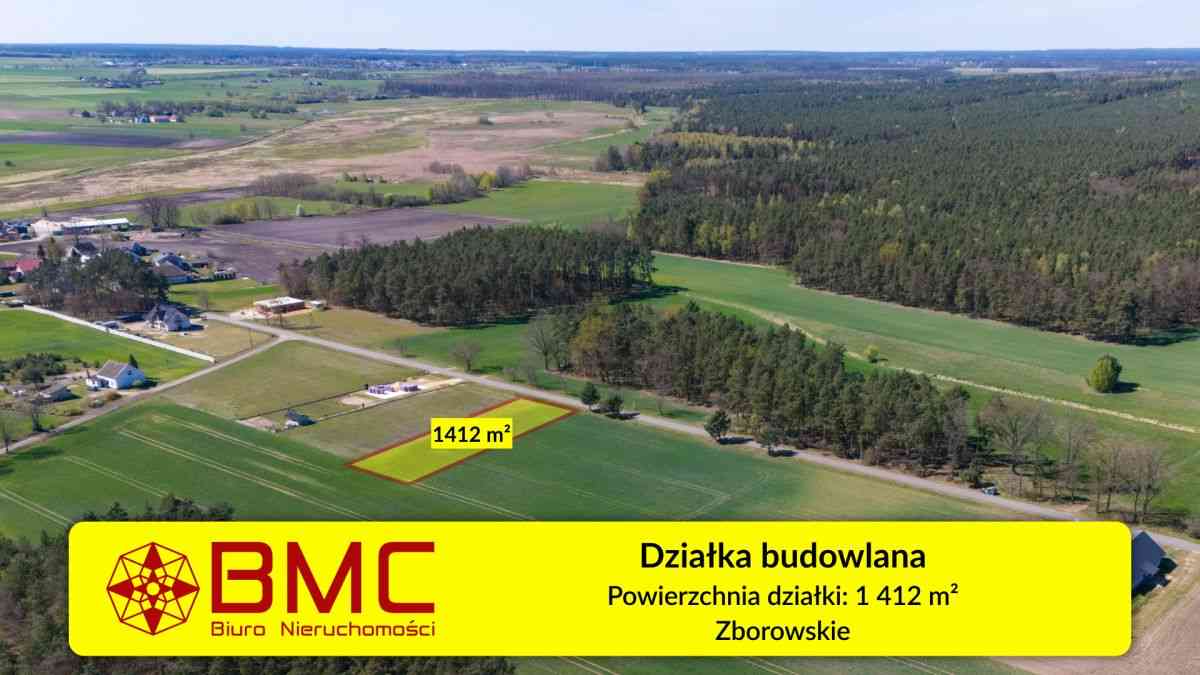 Działka budowlana Gaz woda kanalizacja blisko las - zdjęcie 1