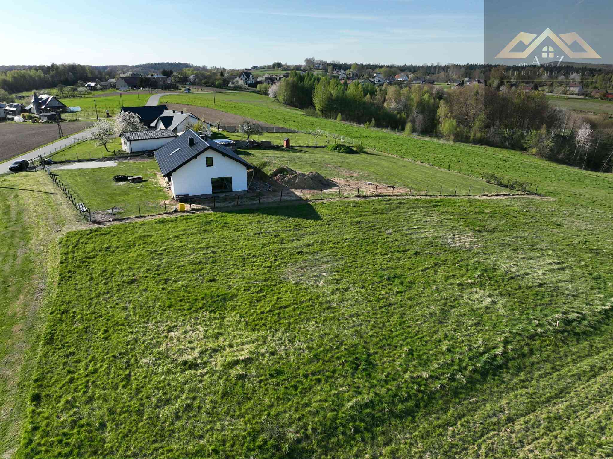 WIDOKOWA DZIAŁKA Z WARUNKAMI ZABUDOWY ZALASOWA | 3000 m² |Z PROJEKTEM I POZWOLENIEM NA BUDOWĘ - zdjęcie 12