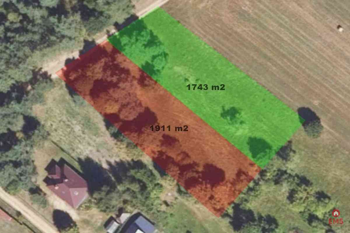 Działka 1900 m2. Pieńki - zdjęcie 11