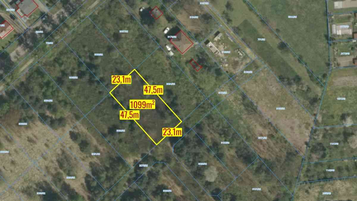 Działka budowlana Koszęcin ul. Słowików 1099m2 - zdjęcie 13