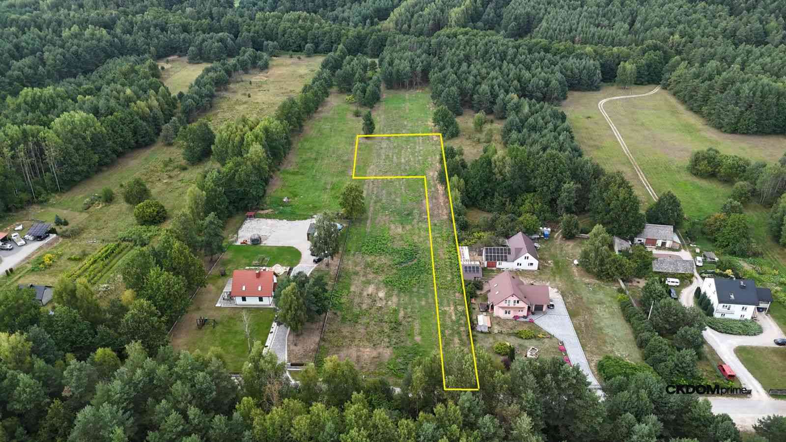 Działka na sprzedaż 910 m2 Gałęzice gm. Piekoszów - zdjęcie 1