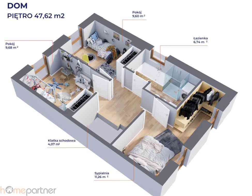Dom 5min od Wrocławia, duży ogród + 80M2 PODDASZA! - zdjęcie 3