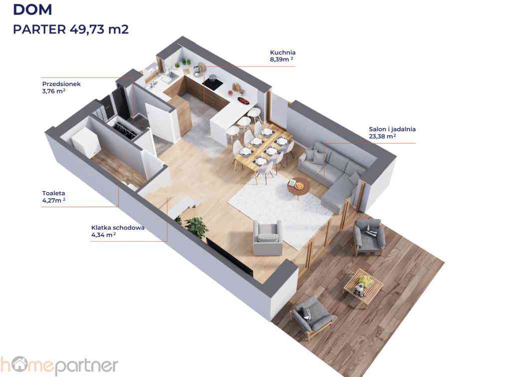 Dom 5min od Wrocławia, duży ogród + 80M2 PODDASZA! - zdjęcie 2