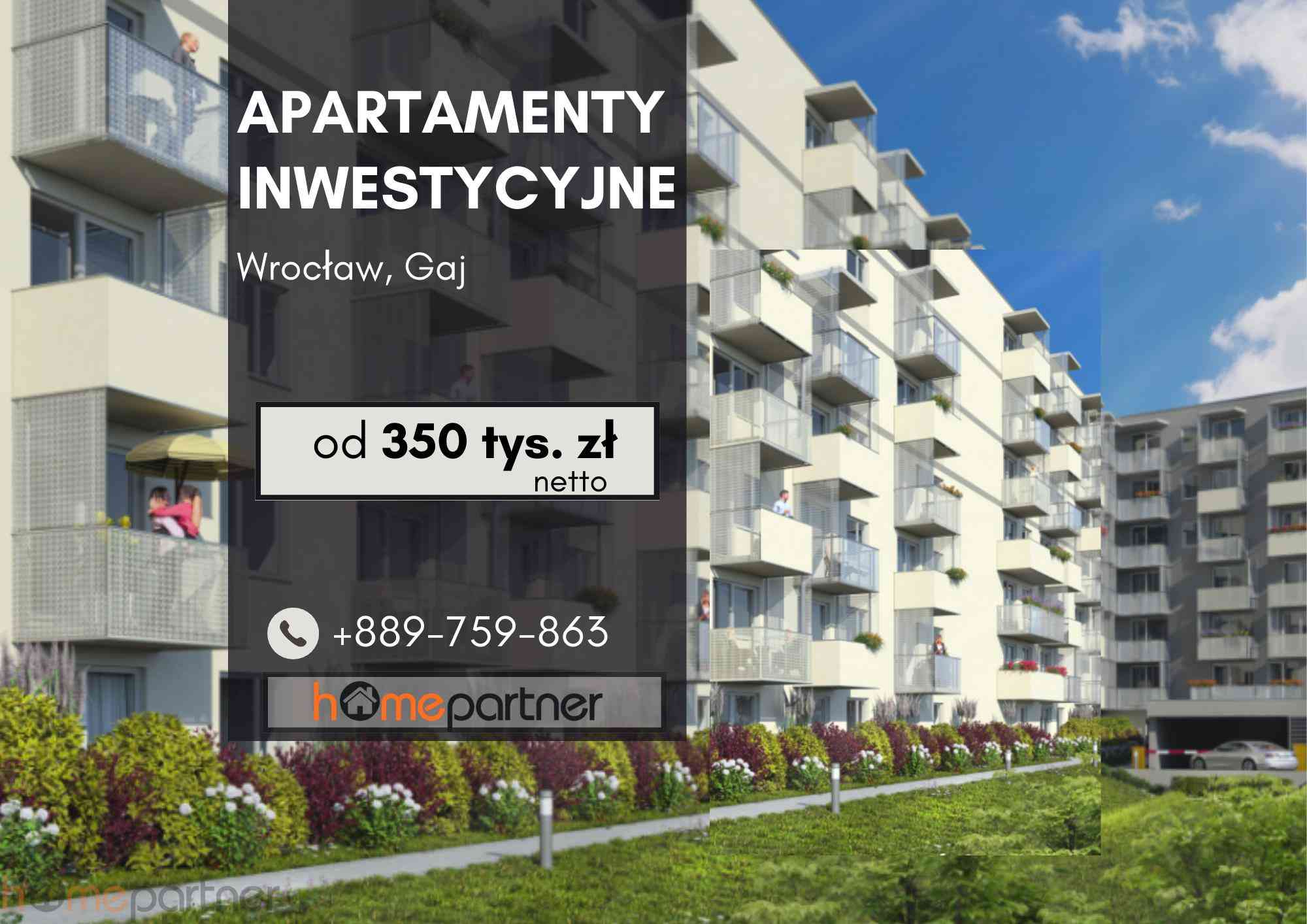 Apartamenty wykończone pod klucz Wrocław Gaj!