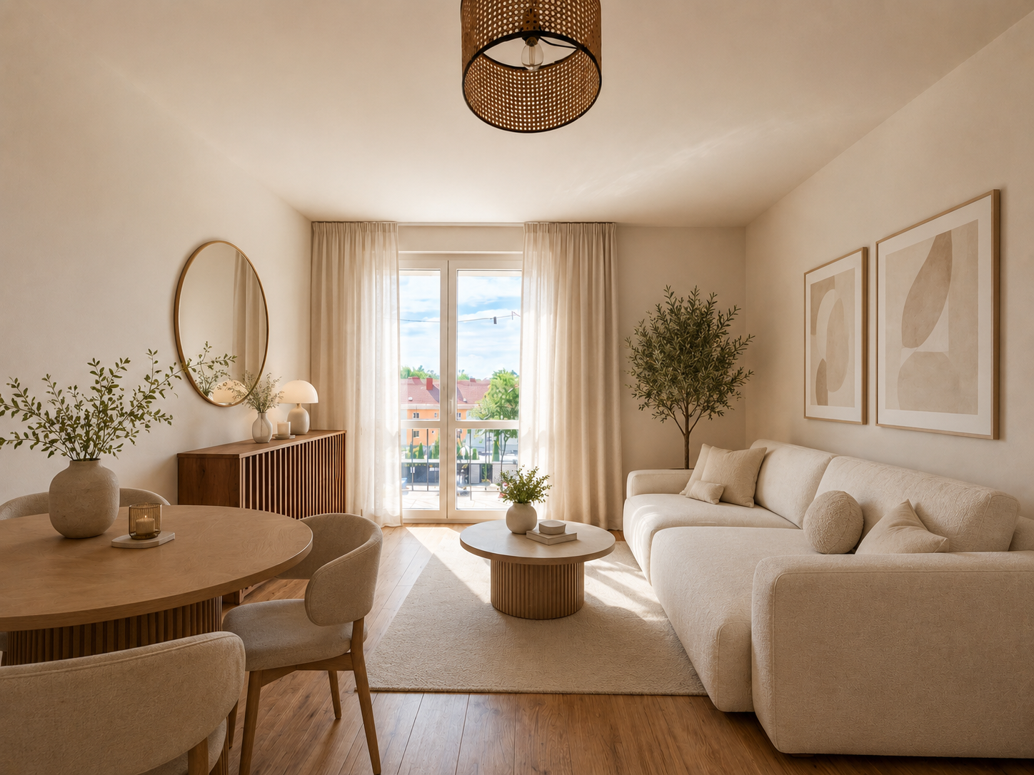 Mieszkanie 3-pokojowe, 49,34 m², Kędzierzyn-Koźle, Lompy - zdjęcie 4