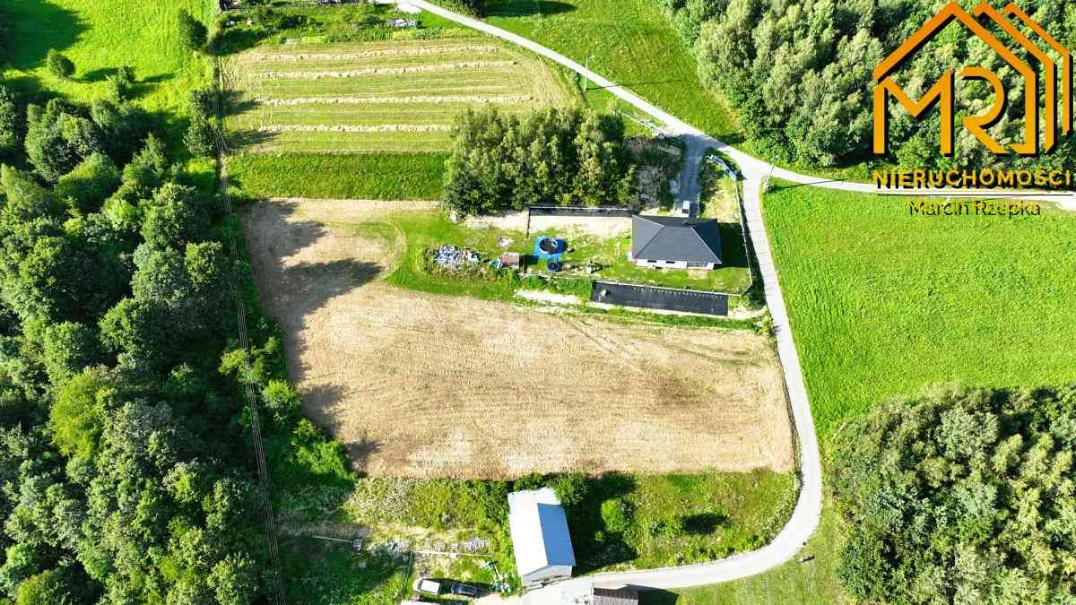 Działka budowlana z pięknym widokiem – Zabłędza k. - zdjęcie 2