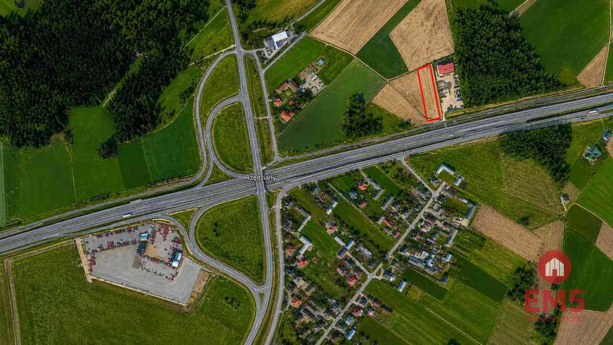 Działka inwestycyjna przy S8 - zdjęcie 3