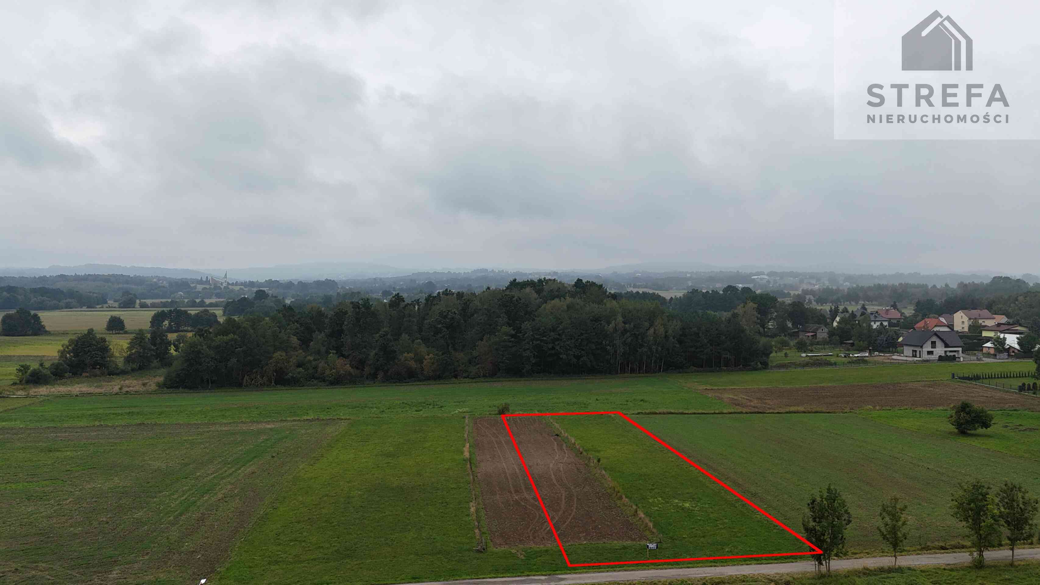 Malownicza działka budowlana 28,76 ar– Perła, gm. Dębno - zdjęcie 1