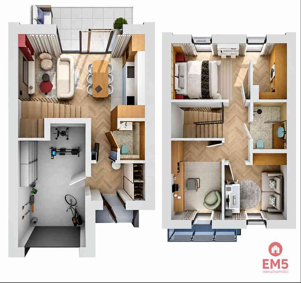 Szeregówka 78 m² | Dojlidy | Pompa ciepła - zdjęcie 6