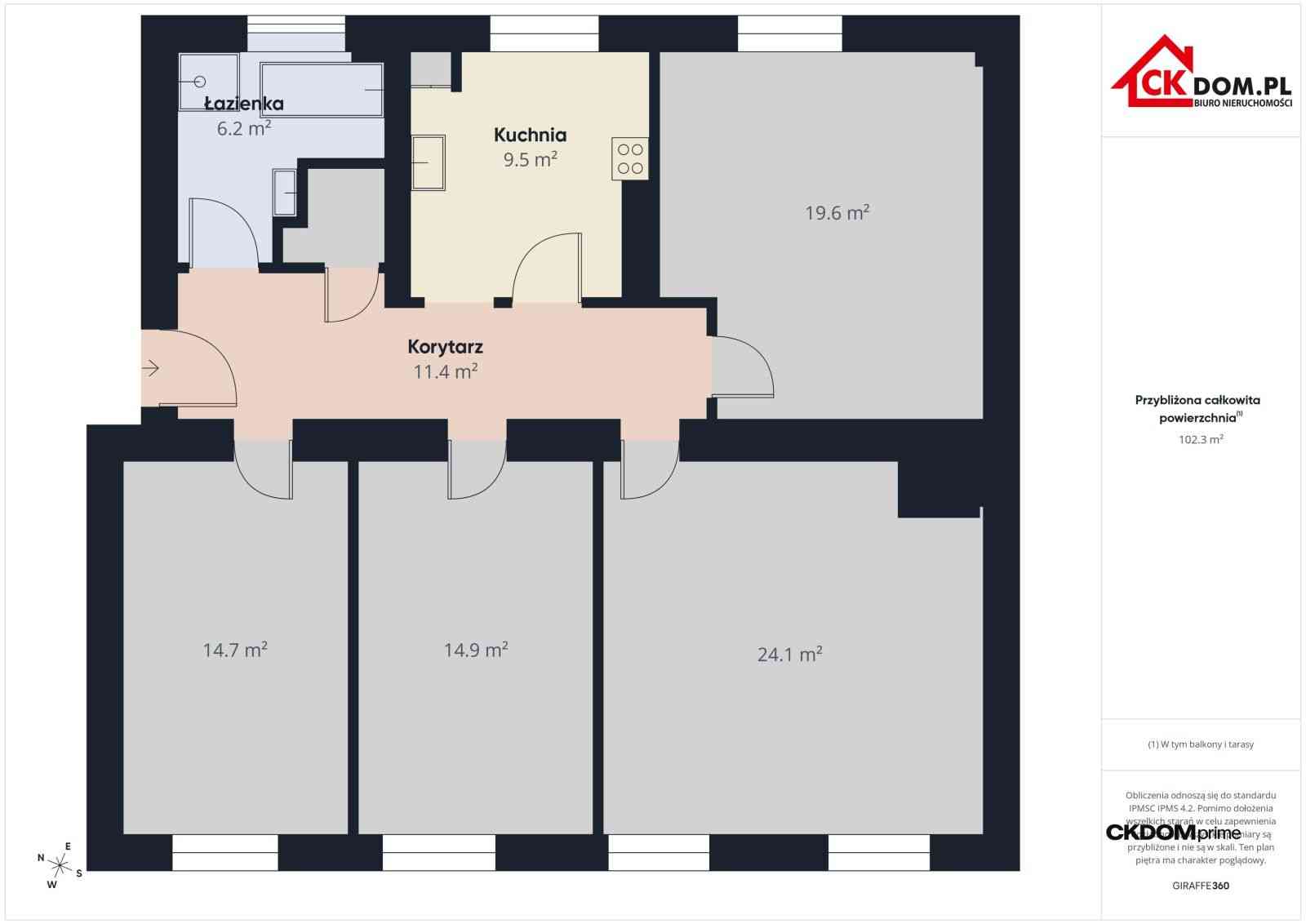 Imponujący Apartament z Duszą 105m2/ Centrum - zdjęcie 3