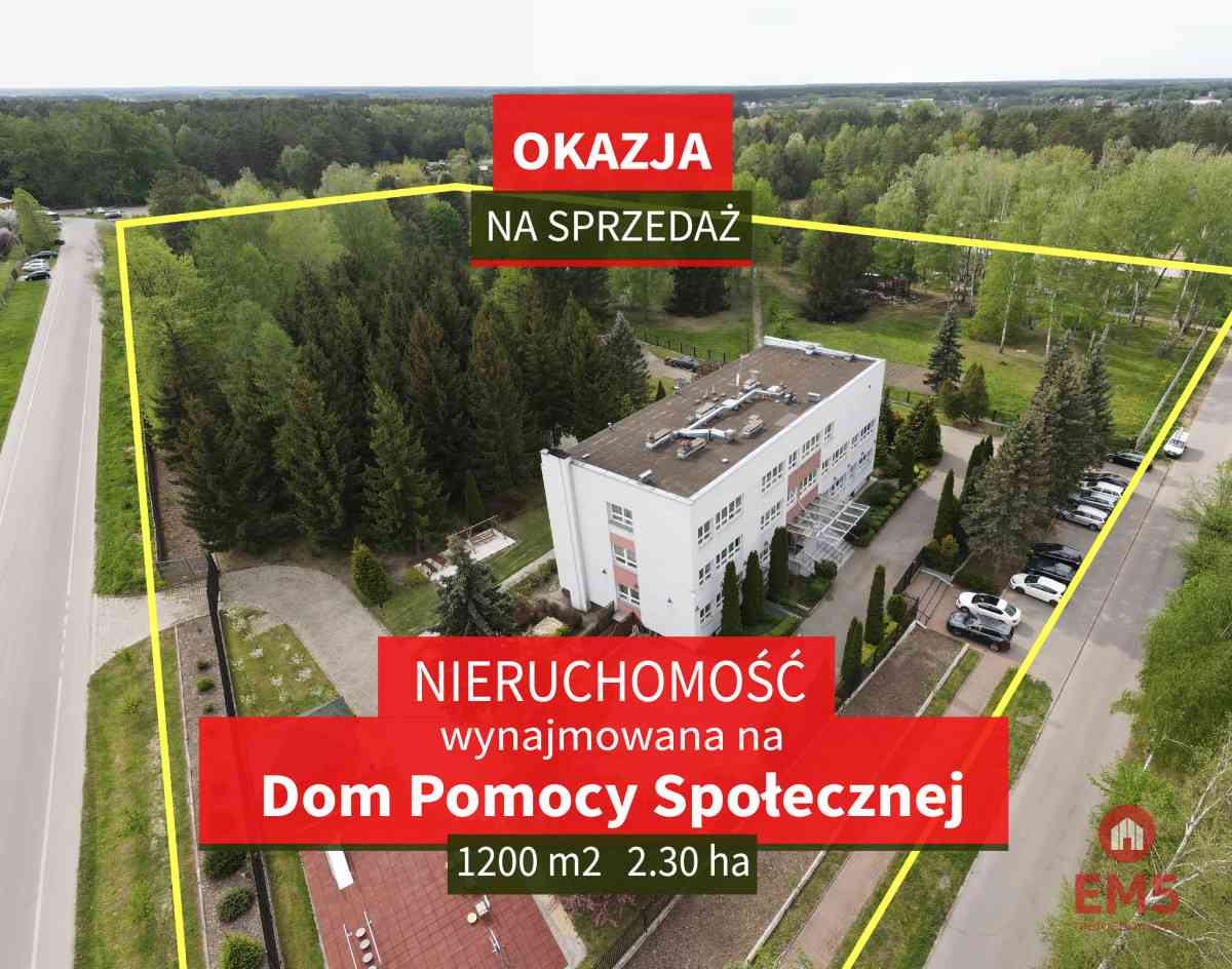 Nieruchomość z domem opieki