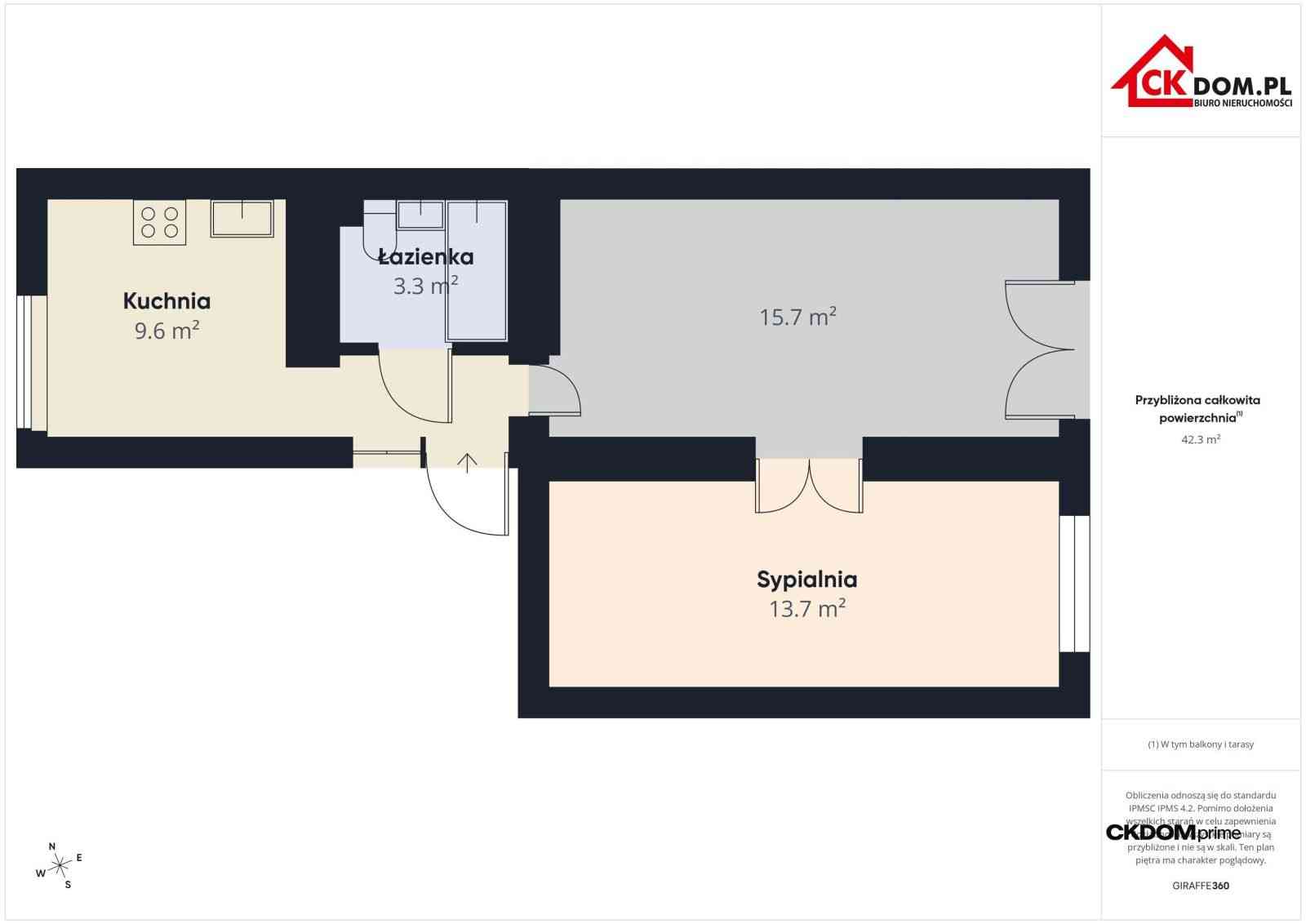 Kielce Centrum 2 pokoje 42,60 m2 - zdjęcie 19