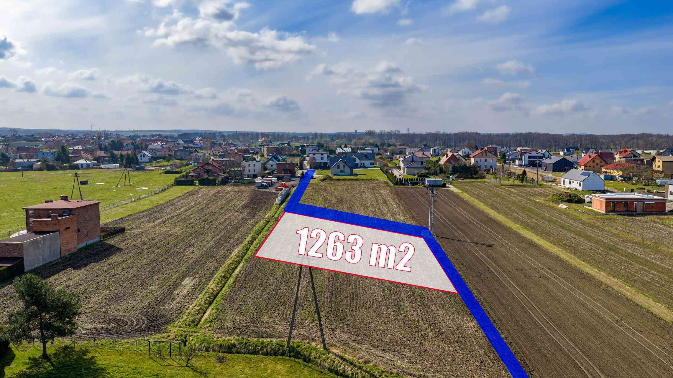 Paniówki, ul. 27 Stycznia | Działka 1263 m² | MPZP 1MN - zdjęcie 4