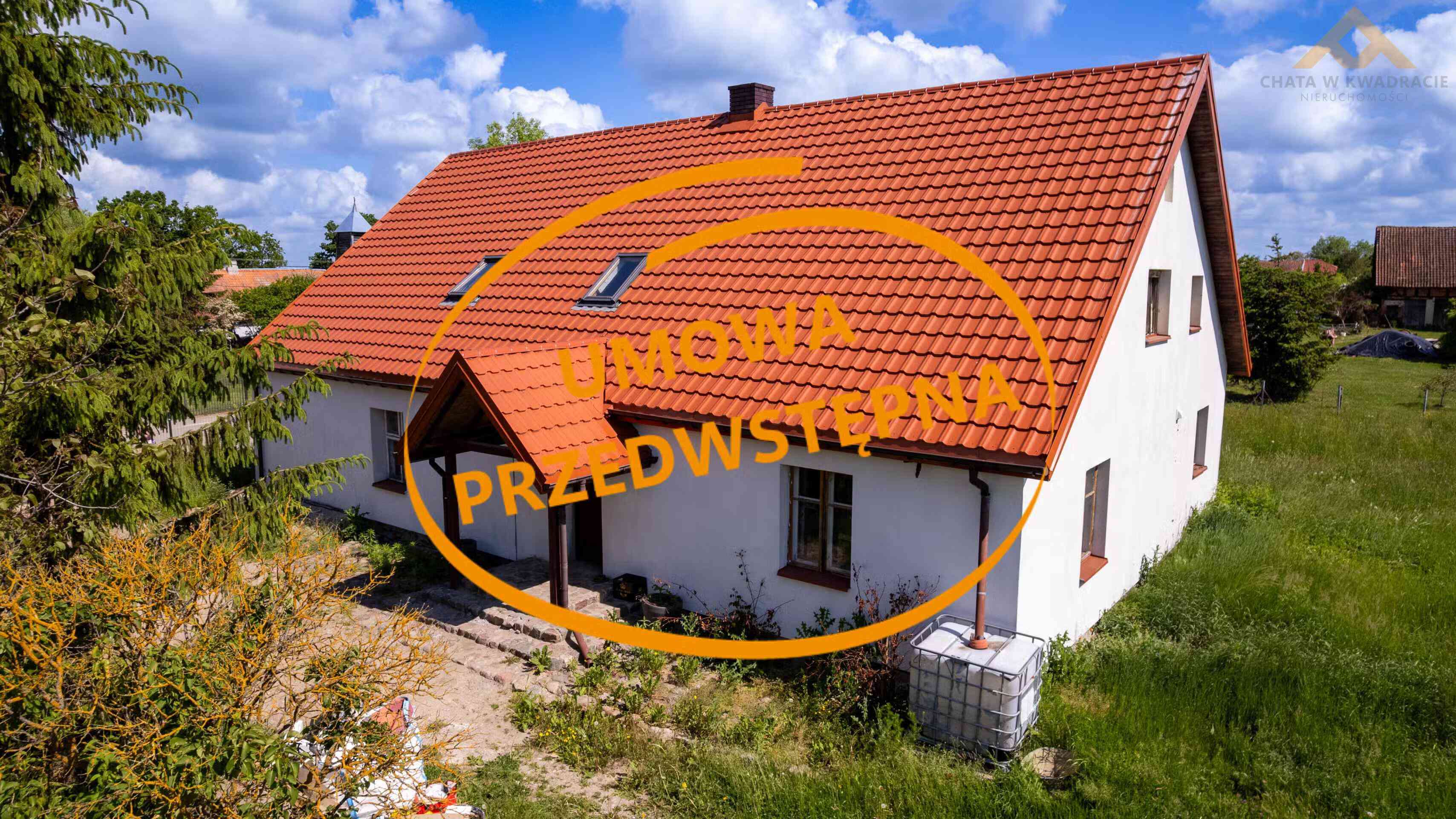 Przestronny dom z nowym dachem i instalacjami! Działka 7200 m², Grzęda (pow. bartoszycki)