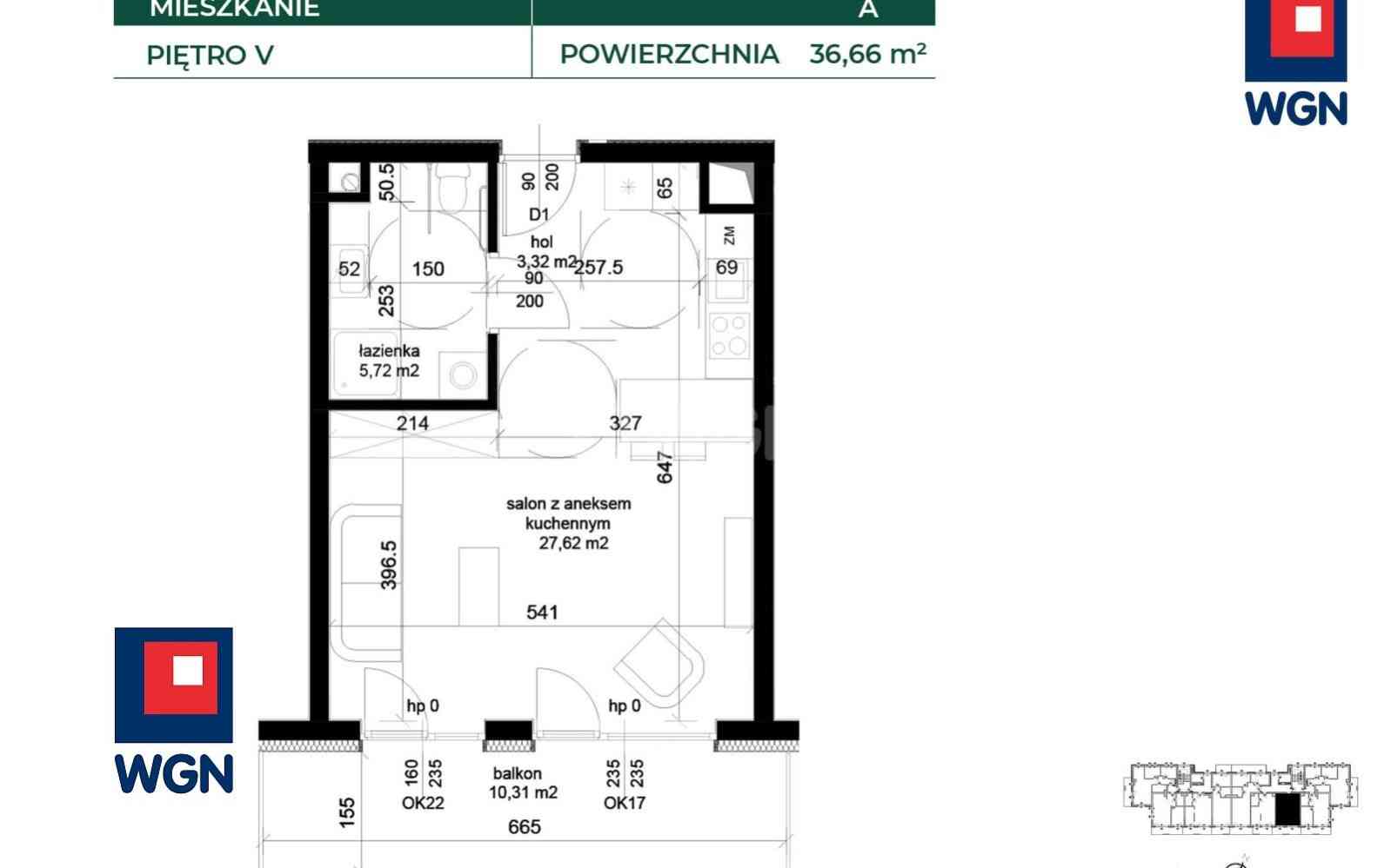 Mieszkanie na sprzedaż - Łęczna, Bobrowniki, Wierzbowa - zdjęcie 2