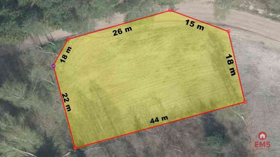 Działka blisko lasu w Solniczkach. 1109 m2 - zdjęcie 10