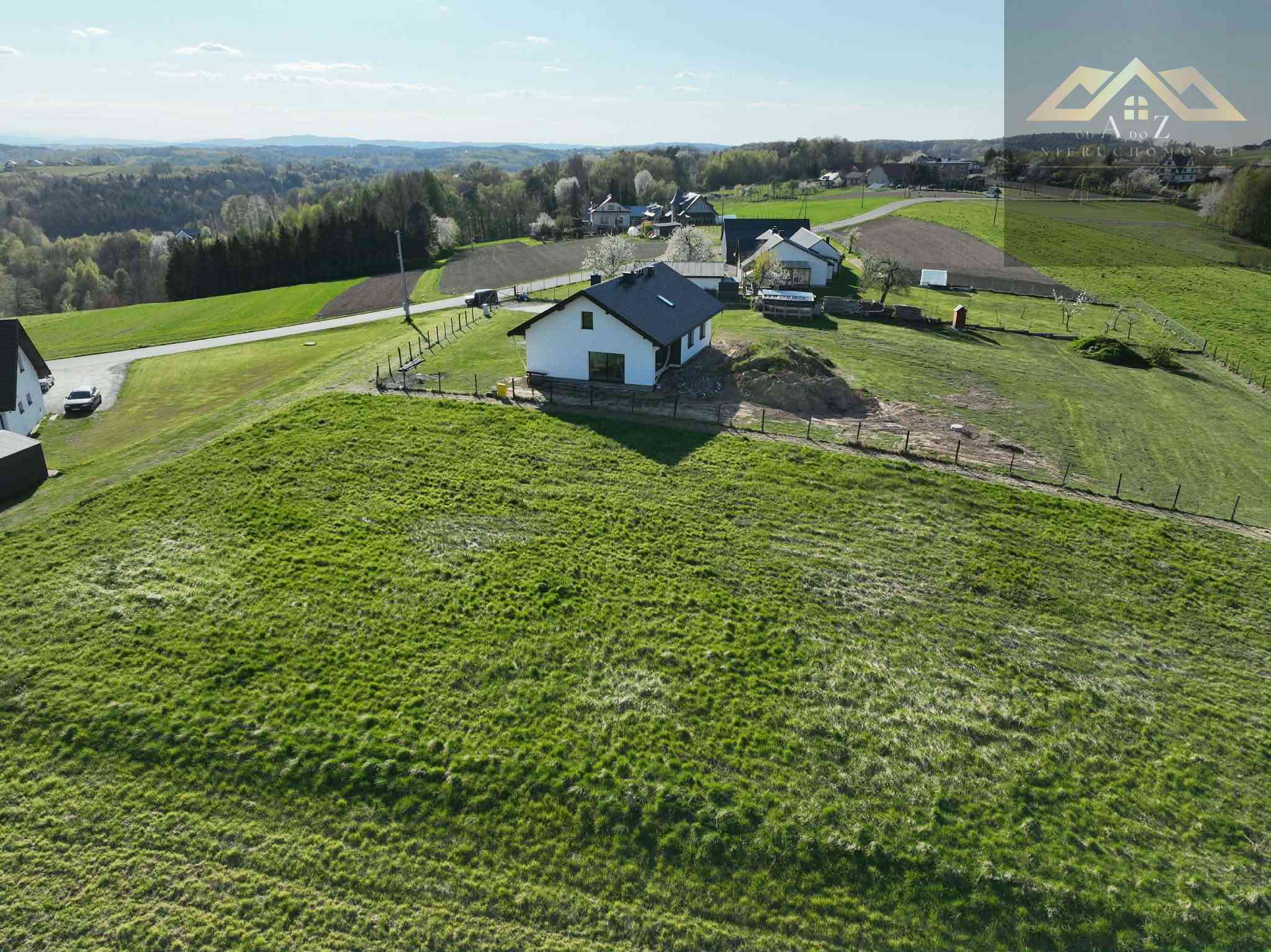 WIDOKOWA DZIAŁKA Z WARUNKAMI ZABUDOWY ZALASOWA | 3000 m² |Z PROJEKTEM I POZWOLENIEM NA BUDOWĘ - zdjęcie 3